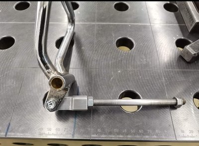 Bremspedal mit Adapter und Druckstange