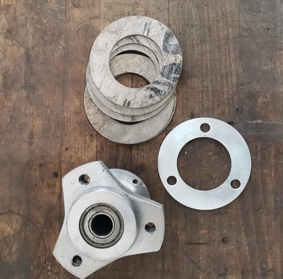 Radstern vorn mit Spurbreite Scheiben