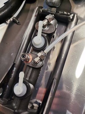 HBZ Leitung Probemontage