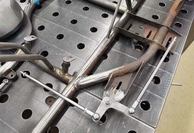 Schaltumlenkung mit Schaltstangen
