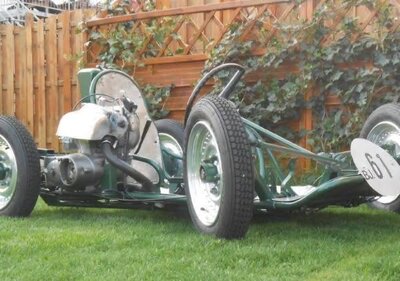 Motorroller Wiesel Räder