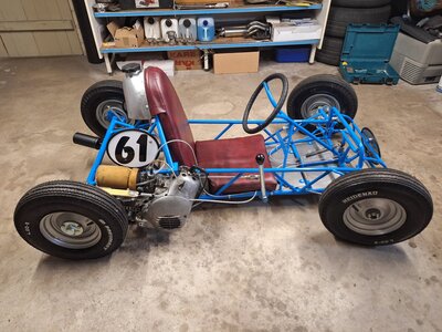 Das 61er Hochrad, erster inoffizieller DDR Meister