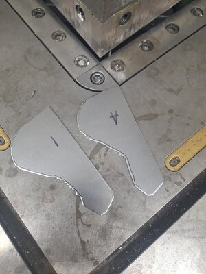 Konturen grob fertig