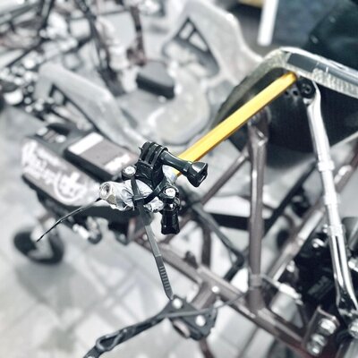 Spurstangen Halterung